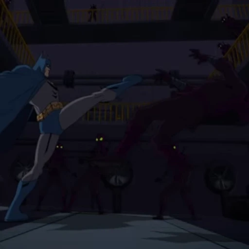 🦶 Стикер «Batman vs. TMNT» для Telegram