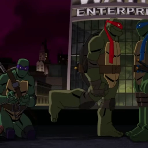 😇 Стикер «Batman vs. TMNT» для Telegram