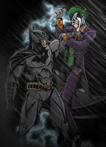 🔪 Стикер «Batman» для Telegram