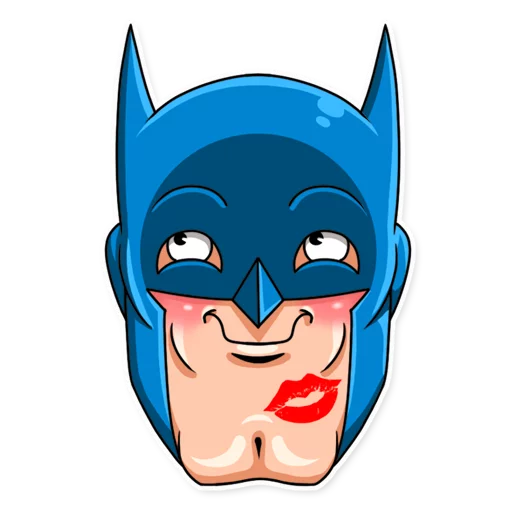 💋 Стикер «Silver Age Batman» для Telegram
