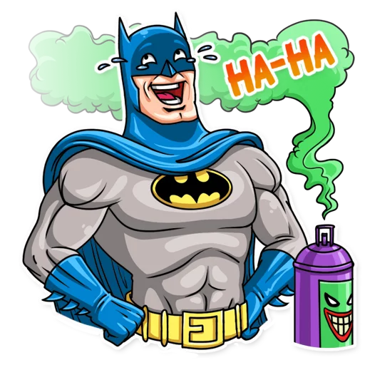 Стикерпак Silver Age Batman для Telegram