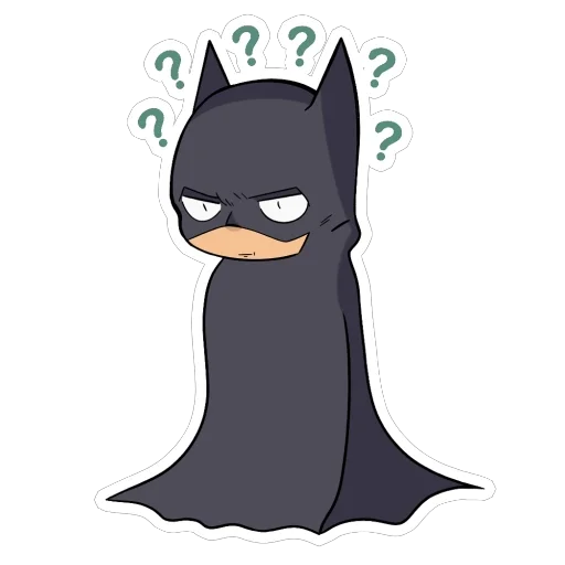 ❓️ Стикер «Batman lite» для Telegram
