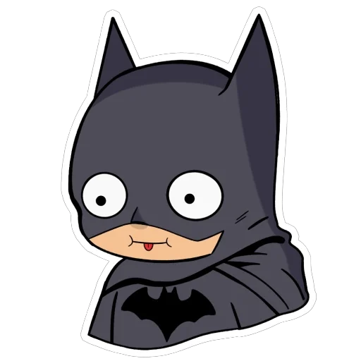 Стикерпак Batman lite для Telegram