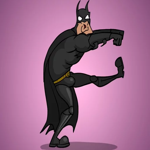 💪 Стикер «Batmetal» для Telegram