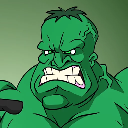 😡 Стикер «Batmetal» для Telegram