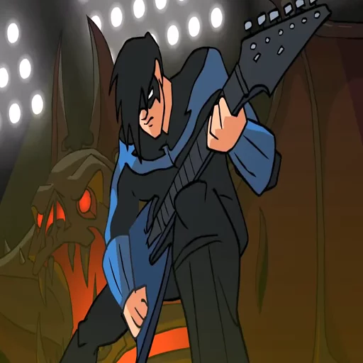 🎸 Стикер «Batmetal» для Telegram