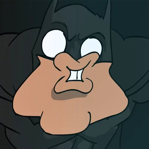 😯 Стикер «Batmetal» для Telegram