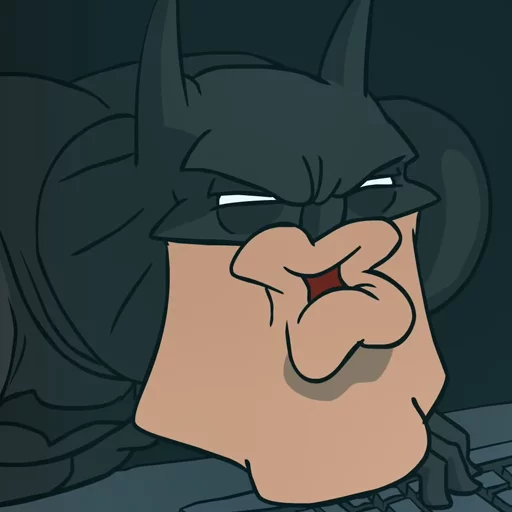 😧 Стикер «Batmetal» для Telegram