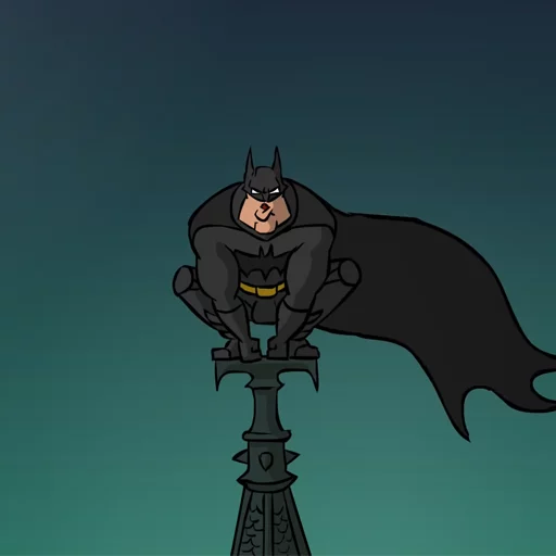 Стикерпак Batmetal для Telegram