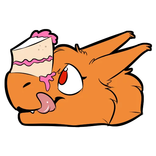 🍰 Стикер «Bato» для Telegram