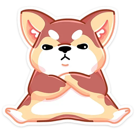 😠 Стикер «Батончик без надписей» для Telegram
