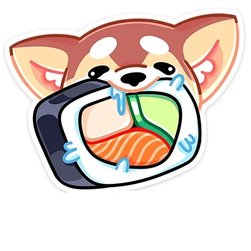 🍣 Стикер «Батончик без надписей» для Telegram