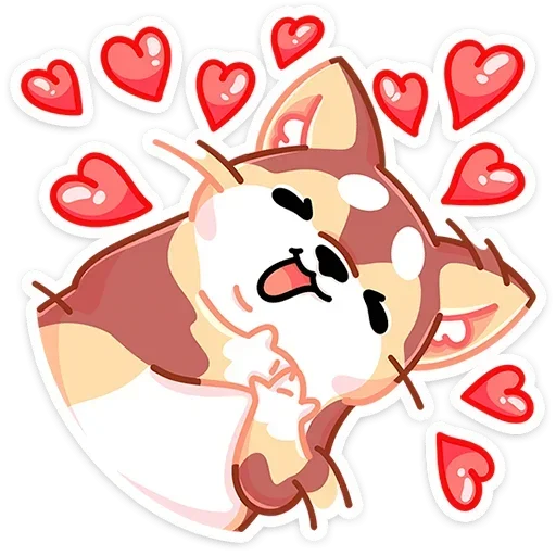 ❤️ Стикер «Батончик без надписей» для Telegram