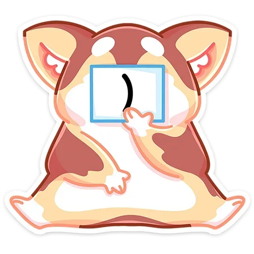 🙂 Стикер «Батончик без надписей» для Telegram
