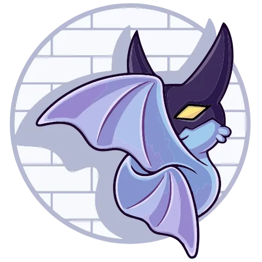 🦇 Эмодзи «Бэтси» для Telegram