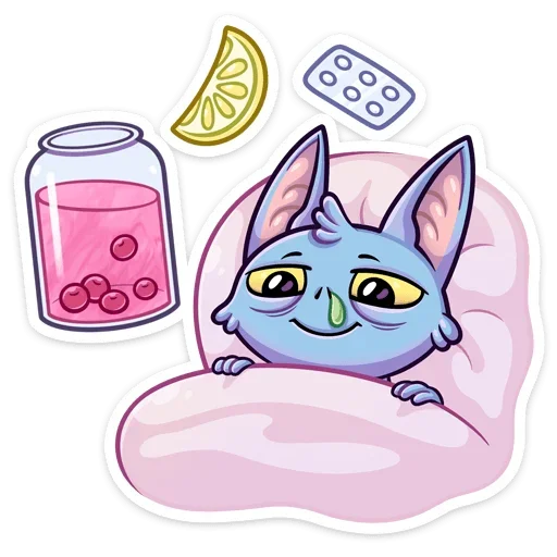 🤧 Стикер «Бэтси» для Telegram