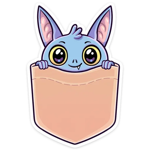 😊 Стикер «Бэтси» для Telegram