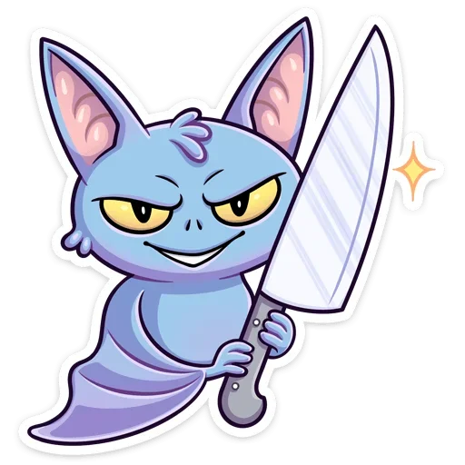 🔪 Стикер «Бэтси» для Telegram