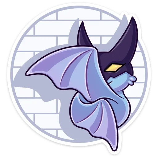 🦇 Стикер «Бэтси» для Telegram