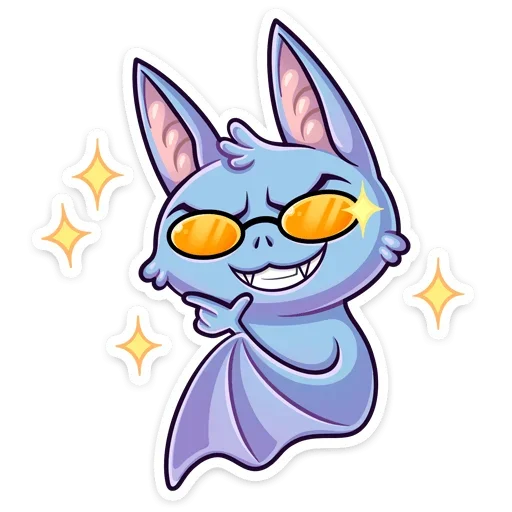 😈 Стикер «Бэтси» для Telegram