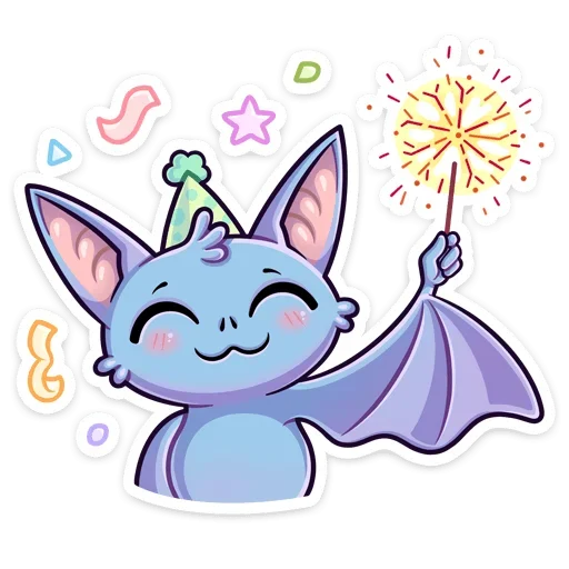 🥳 Стикер «Бэтси» для Telegram