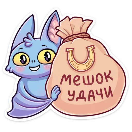 🍀 Стикер «Бэтси» для Telegram