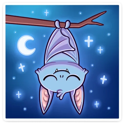 😴 Стикер «Бэтси» для Telegram