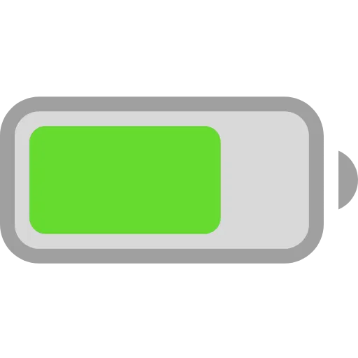 🔋 Эмодзи «Battery life» для Telegram