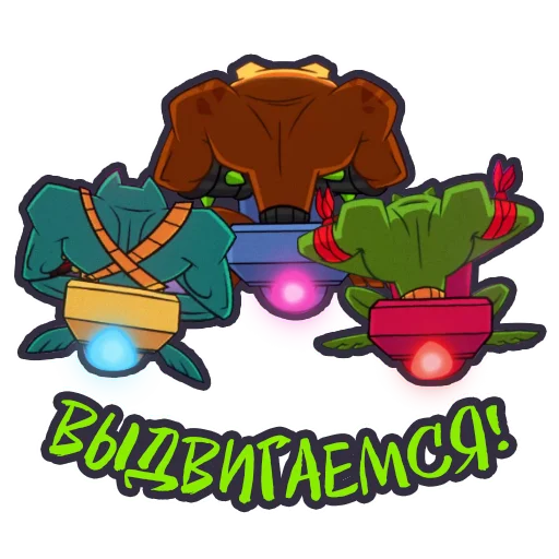 Стикерпак «Battletoads» для Telegram — обложка