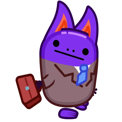 😐 Стикер «Batty Boo» для Telegram