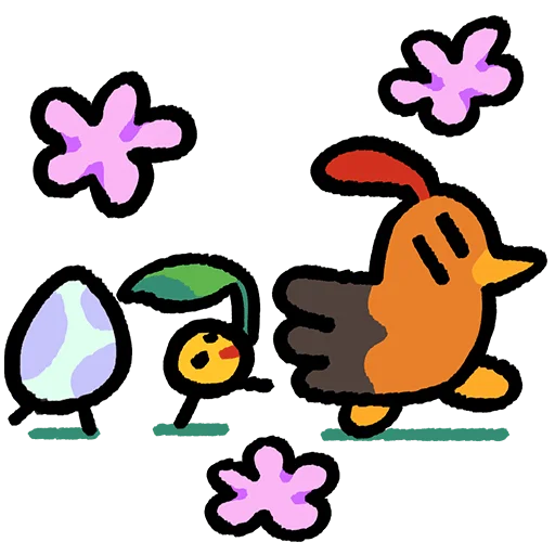 🐓 Стикер «Кури БокБок Без Текста» для Telegram