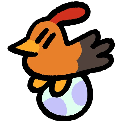 🐓 Стикер «Кури БокБок Без Текста» для Telegram