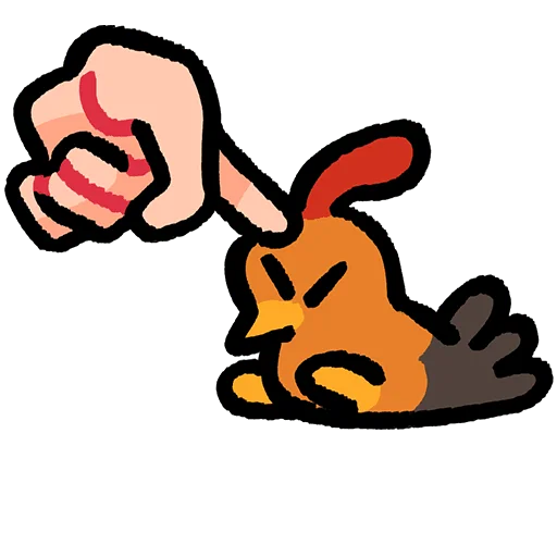 🐓 Стикер «Кури БокБок Без Текста» для Telegram