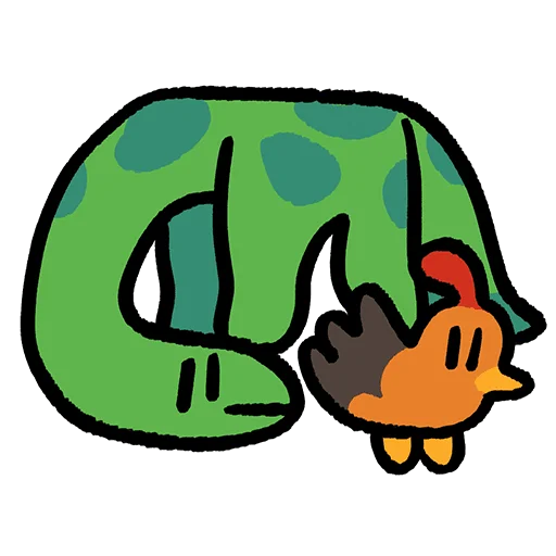 🐓 Стикер «Кури БокБок Без Текста» для Telegram