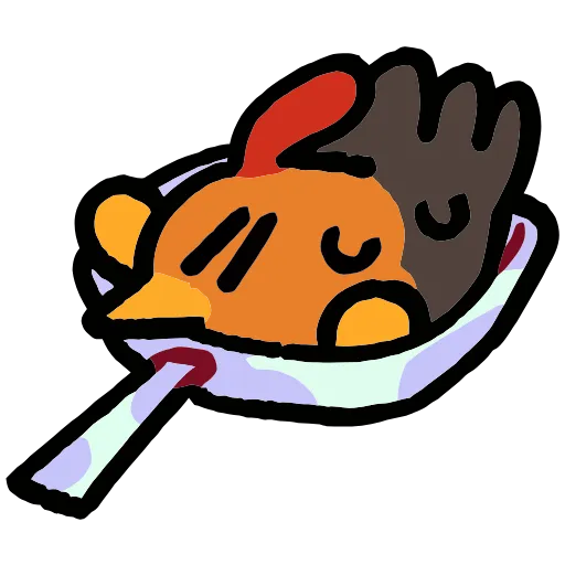🍳 Эмодзи «Кури БокБок» для Telegram
