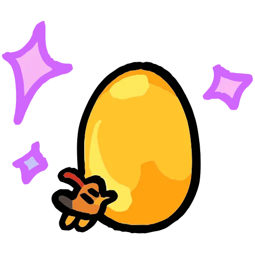 🥚 Эмодзи «Кури БокБок» для Telegram