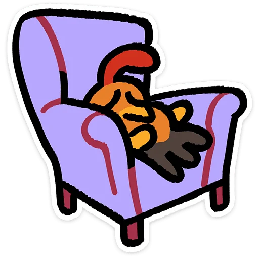 ✨ Стикер «Кури БокБок» для Telegram
