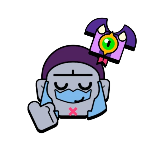 🫥 Стикер «Brawl Stars PS Make» для Telegram