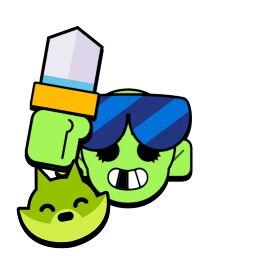 🫥 Стикер «Brawl Stars PS Make» для Telegram