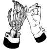 ☠️ Эмодзи «b&w random» для Telegram