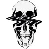 ☠️ Эмодзи «b&w random» для Telegram