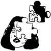 ☠️ Эмодзи «b&w random» для Telegram