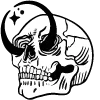 ☠️ Эмодзи «b&w random» для Telegram