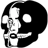 ☠️ Эмодзи «b&w random» для Telegram