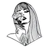 ☠️ Эмодзи «b&w random» для Telegram