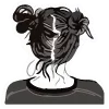 ☠️ Эмодзи «b&w random» для Telegram