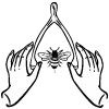 ☠️ Эмодзи «b&w random» для Telegram
