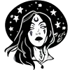 ☠️ Эмодзи «b&w random» для Telegram
