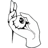 ☠️ Эмодзи «b&w random» для Telegram