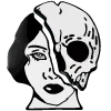 ☠️ Эмодзи «b&w random» для Telegram